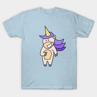 Smiling unicorn T-Shirt